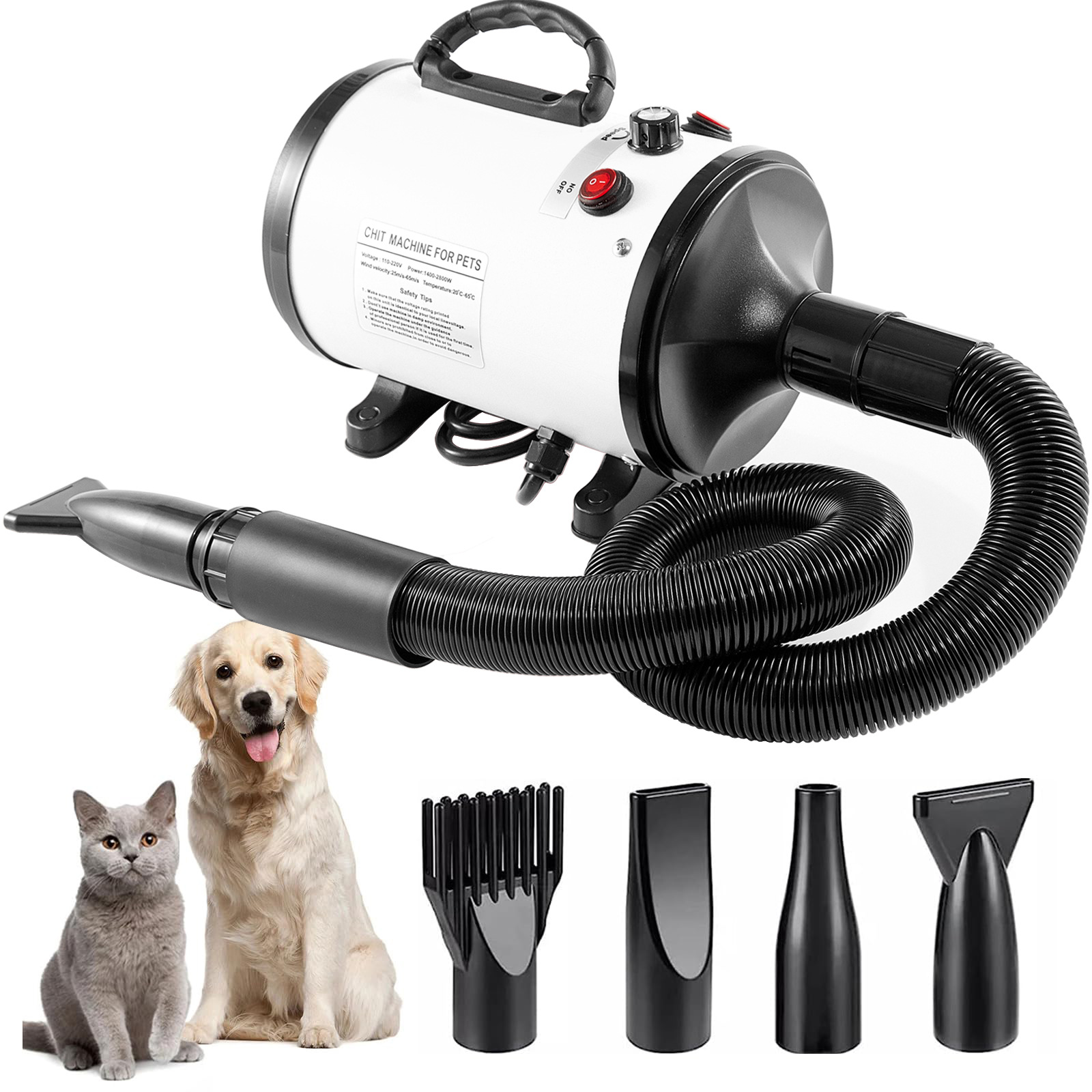 2800W Pet Hair Dryer for Dogs  - Hot Dog Press incelemesi ve fiyatı
