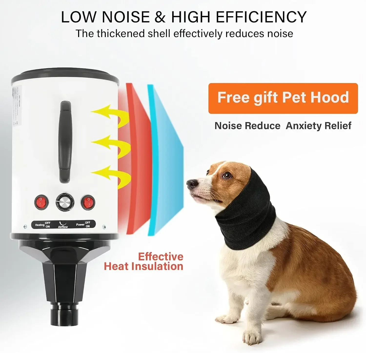 2800W Pet Hair Dryer for Dogs  - Hot Dog Press incelemesi ve fiyatı
