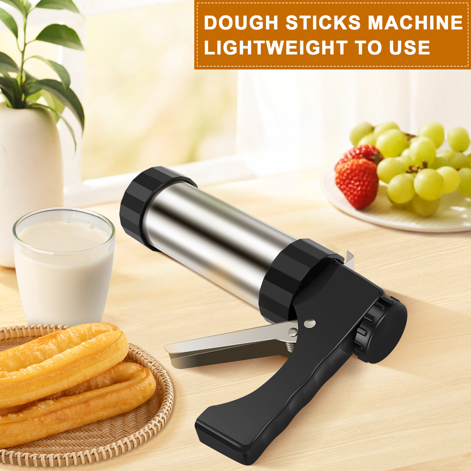 Cookie Press Gun Kit Stainless - Churros Maker Gun incelemesi ve fiyatı