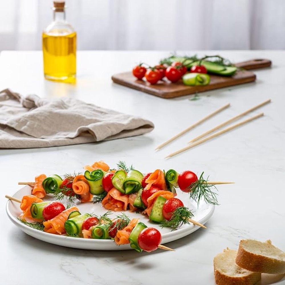 90-1350Pcs BBQ Bamboo Sticks D - Corn Dog Stick incelemesi ve fiyatı