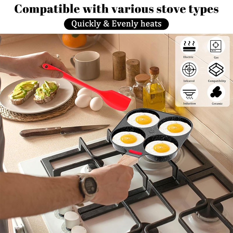 Deepened Egg Frying Pan with L - Egg Waffle Pan incelemesi ve fiyatı