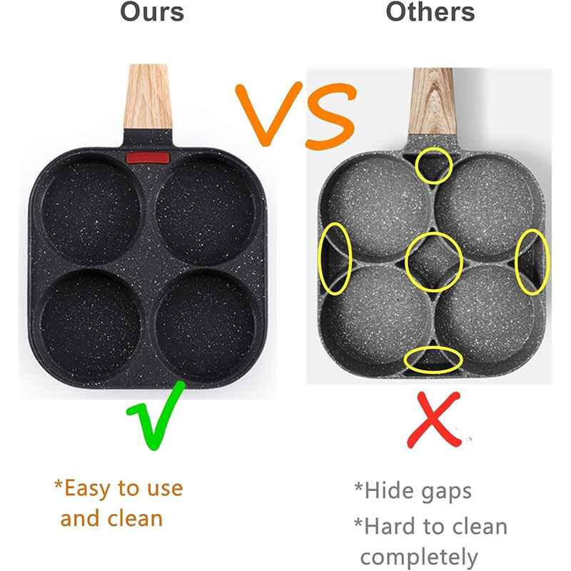 Deepened Egg Frying Pan with L - Egg Waffle Pan incelemesi ve fiyatı