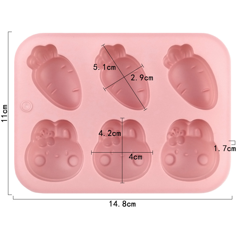 Cartoon Silicone Mold Rabbit C - Bunny Cake Mold incelemesi ve fiyatı