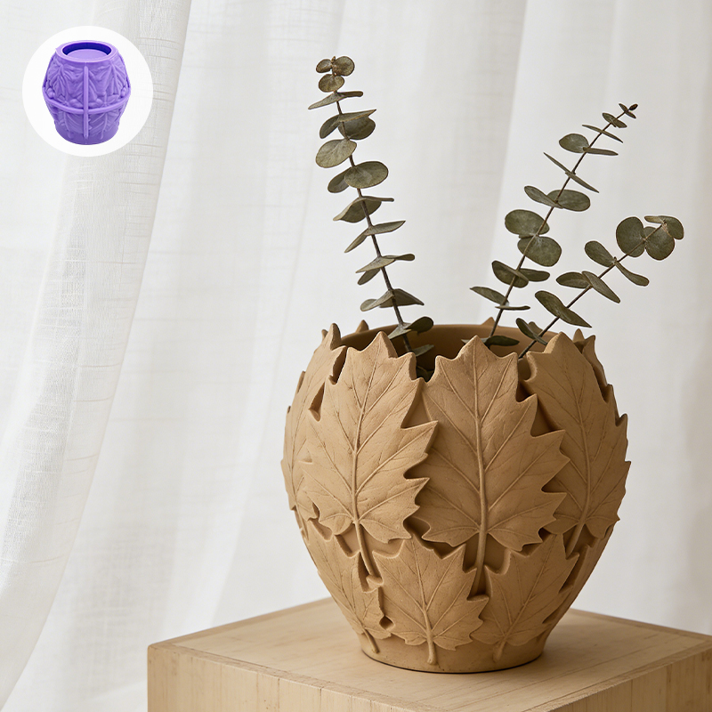 Leaves-shaped silicone art mol - Potsticker Mold incelemesi ve fiyatı