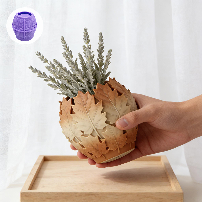 Leaves-shaped silicone art mol - Potsticker Mold incelemesi ve fiyatı