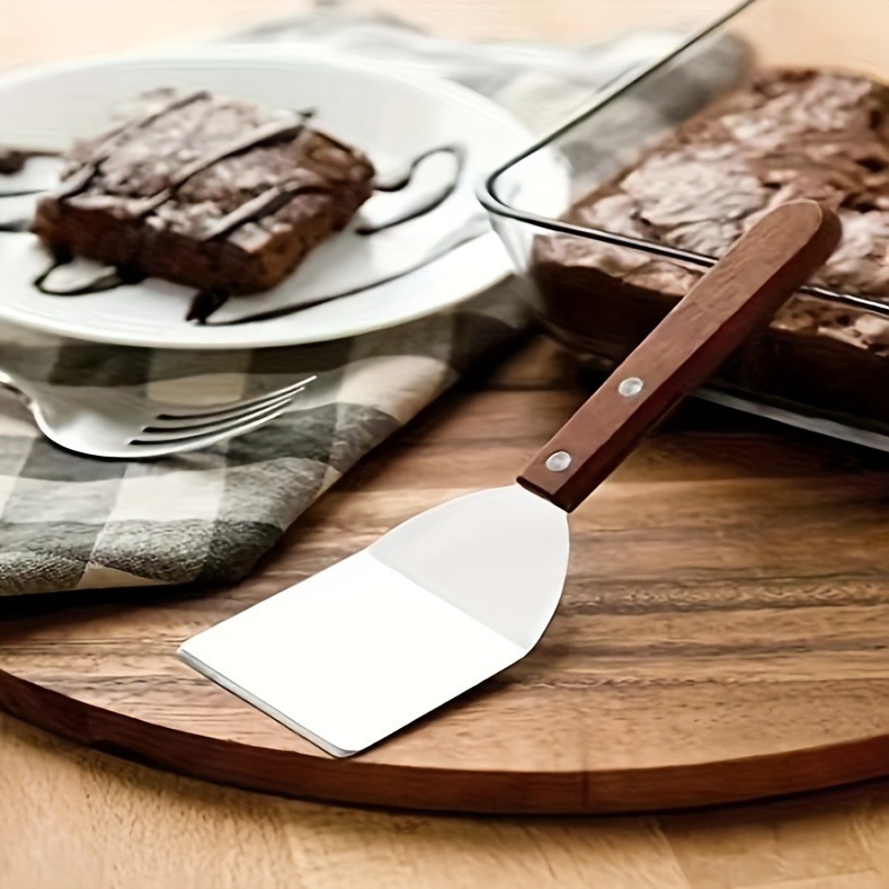 1pc, Brownie Spatula, Metal Br - Okonomiyaki Spatula incelemesi ve fiyatı