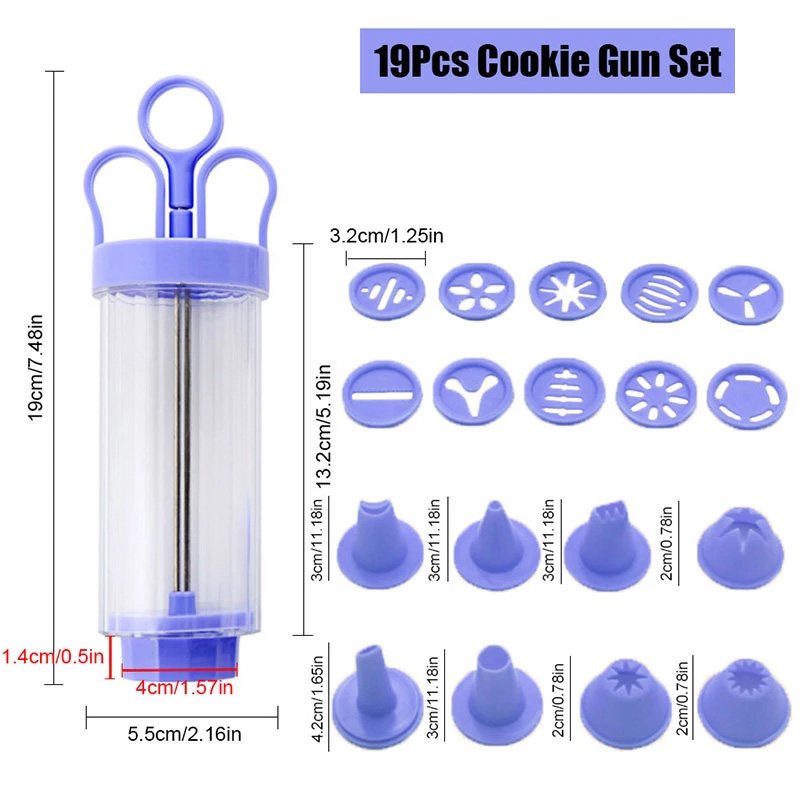 BOZZH DIY Manual Cookie Press  - Churros Maker Gun incelemesi ve fiyatı