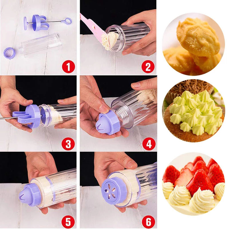 BOZZH DIY Manual Cookie Press  - Churros Maker Gun incelemesi ve fiyatı