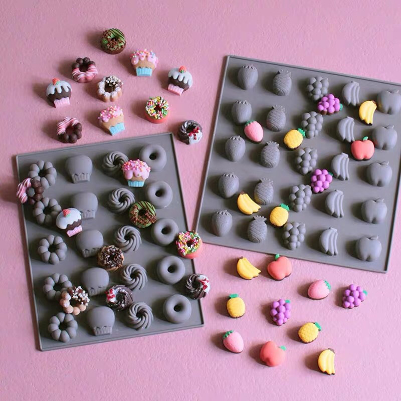 Multicavity Fruit Silicone Cho - Donut Mold Silicone incelemesi ve fiyatı