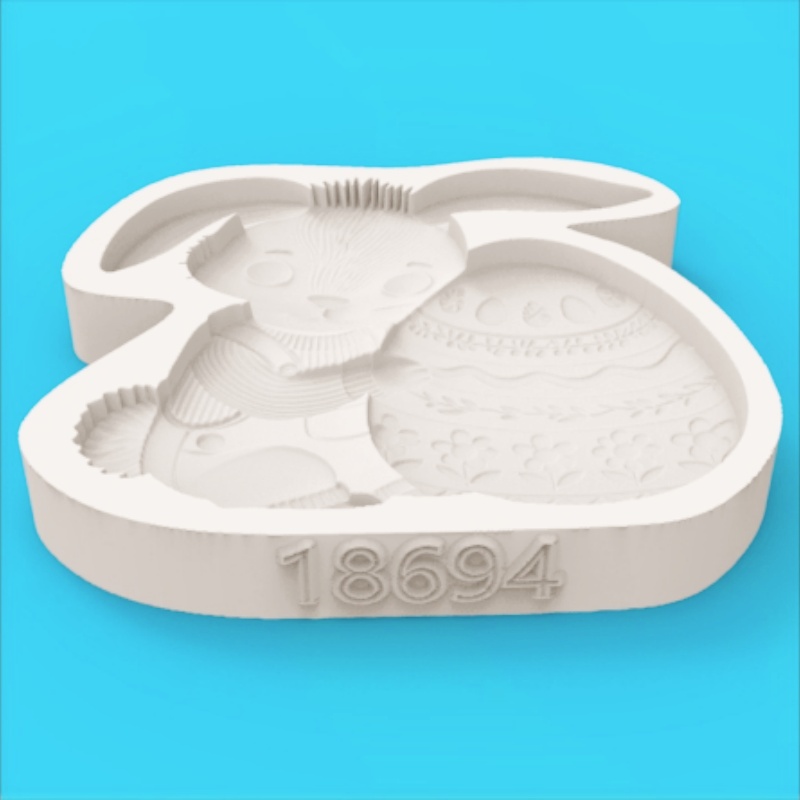 Easter Egg-Holding Bunny Silic - Bunny Cake Mold incelemesi ve fiyatı