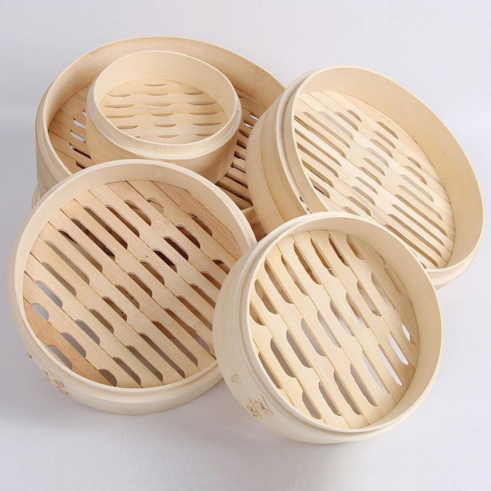 Bamboo Steamer Basket with Lid - Bao Steamer Bamboo incelemesi ve fiyatı