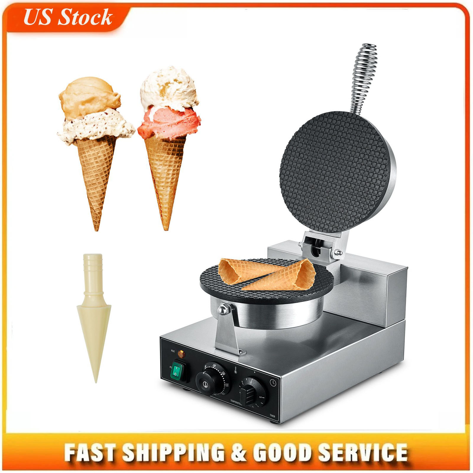Electric Ice Cream Cone Maker, - Waffle Cone Maker incelemesi ve fiyatı