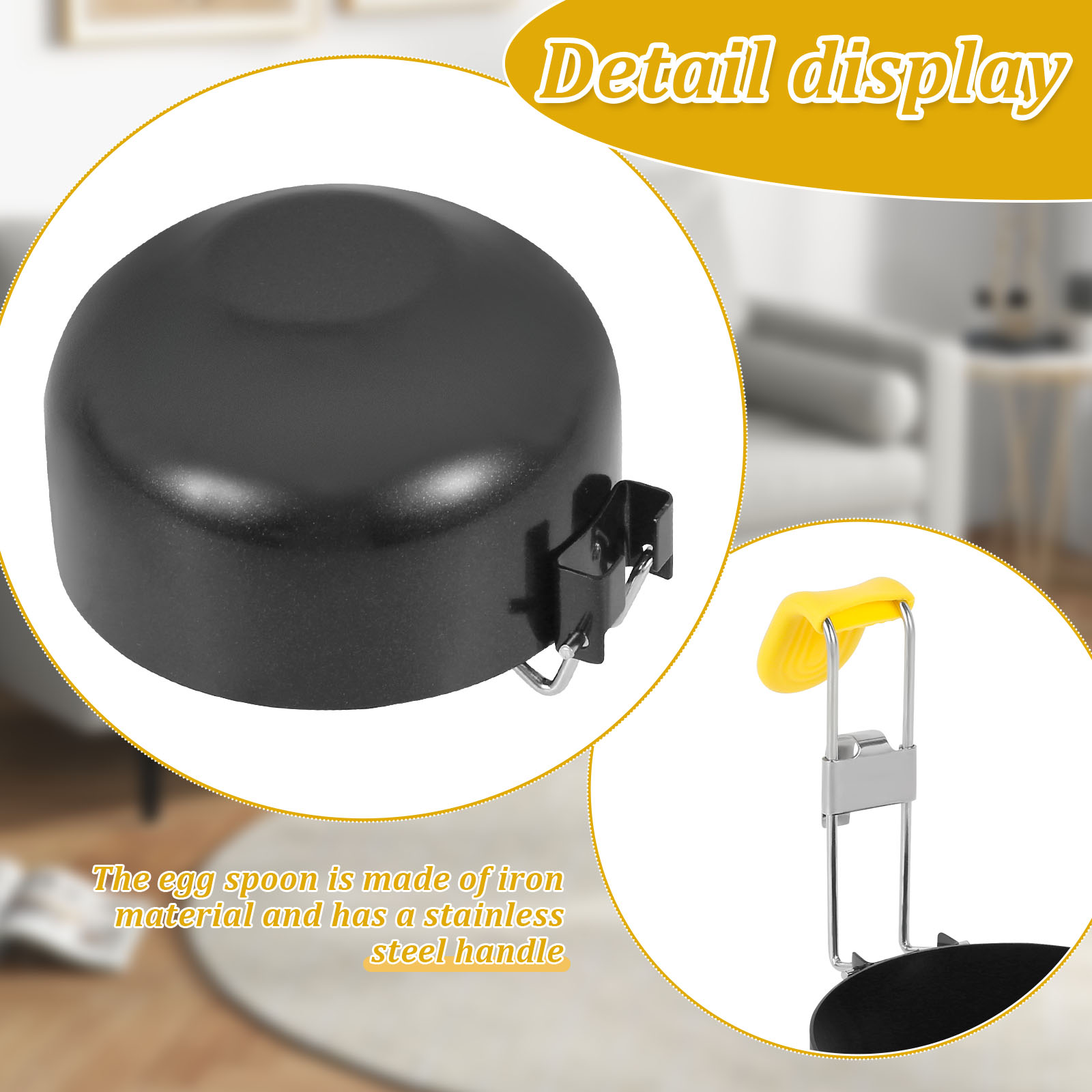 4 Pack Stainless Steel Egg Poa - Mini Pancake Griddle incelemesi ve fiyatı